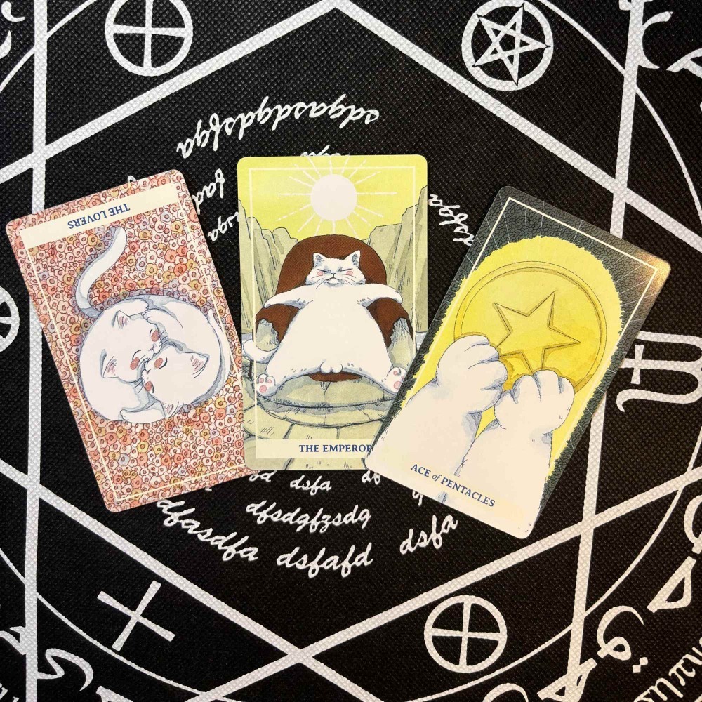 Игривая акварельная колода Тар – обзор и цена Tarot Deck With Guidebook
