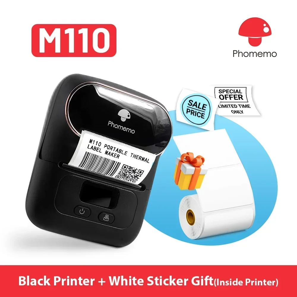 Мини-портативный принтер Phome – обзор и цена Mini Pocket Thermal Printer Paper Roll