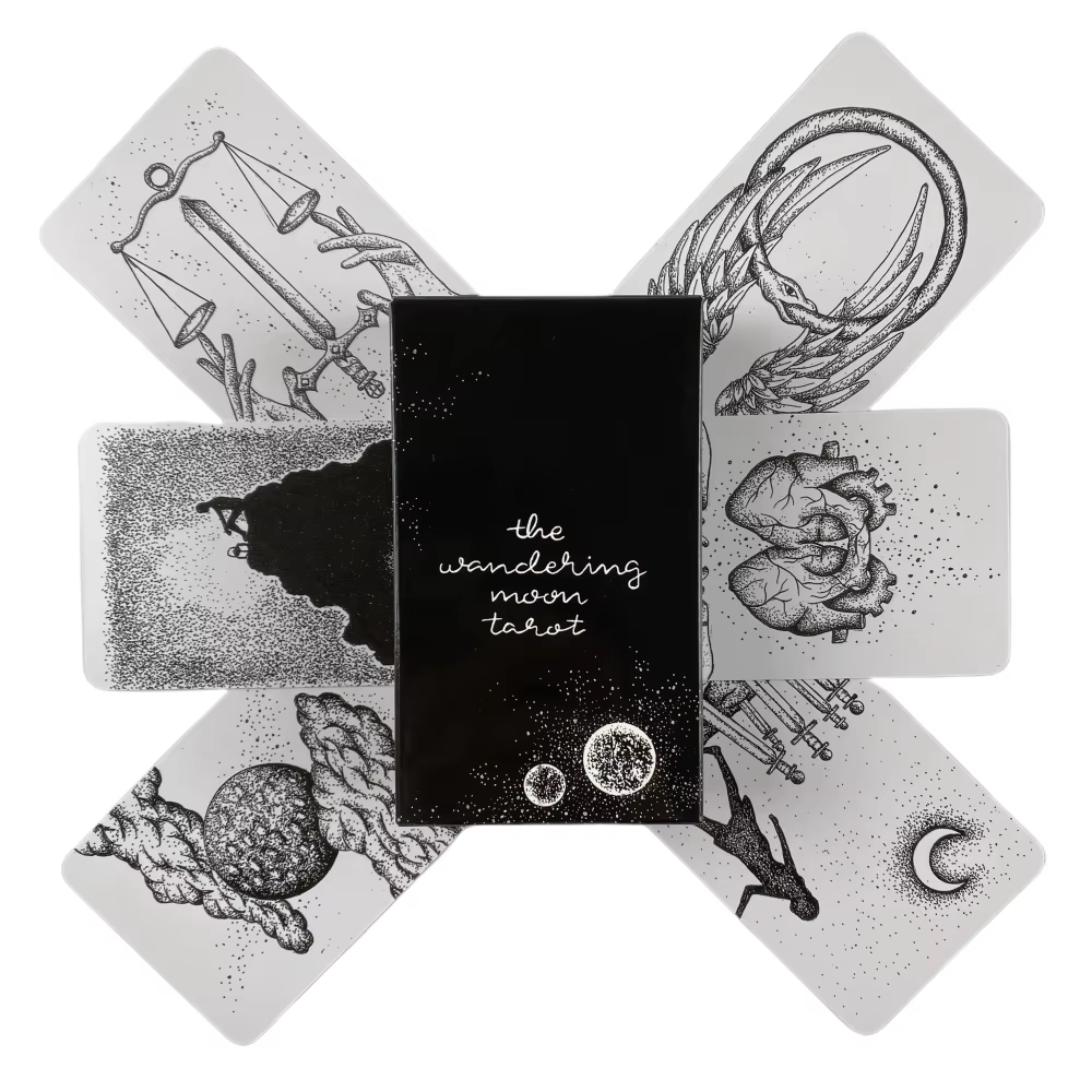 Колоды Таро «Благодущая Луна», – обзор и цена Tarot Deck With Guidebook