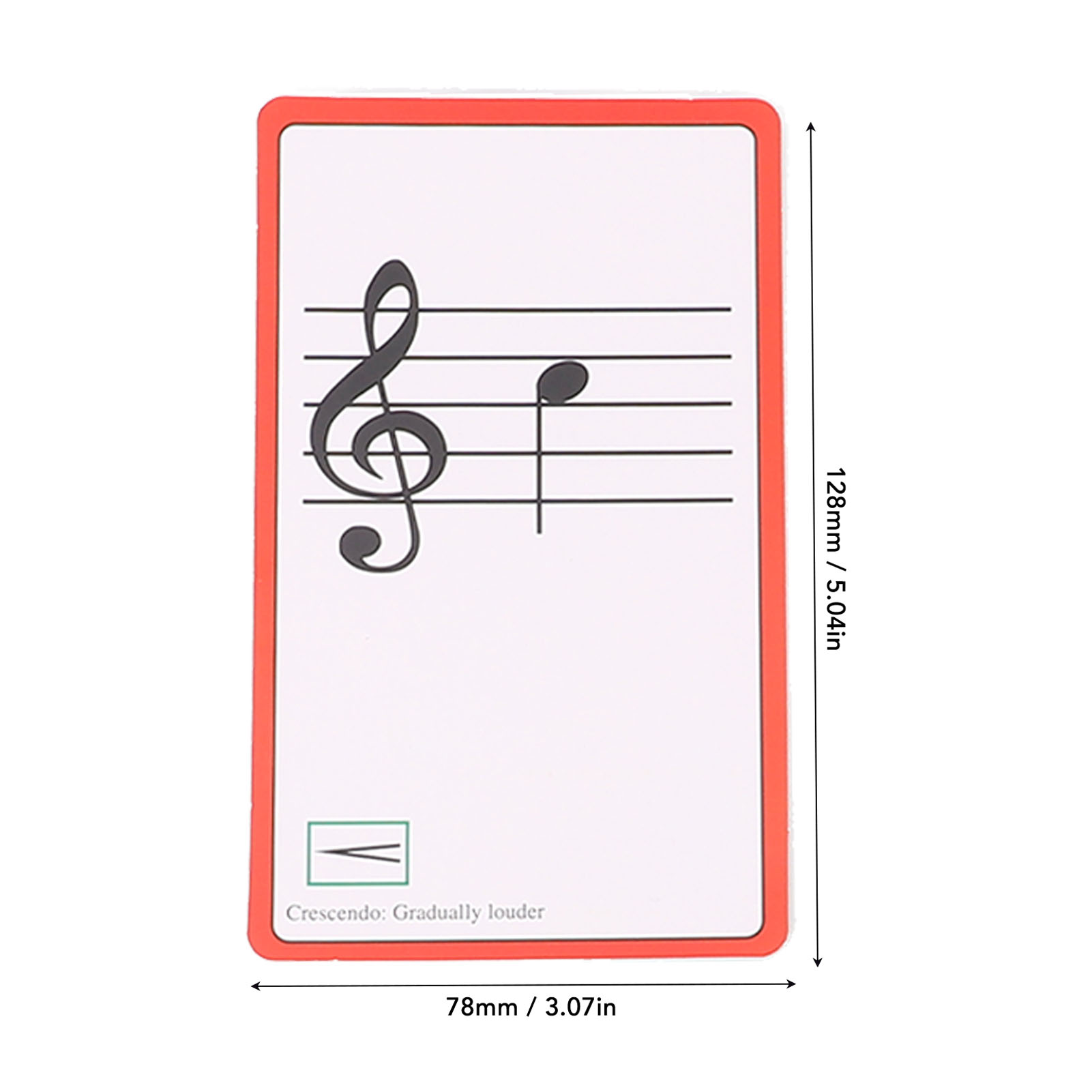 Музыкальные флэш-карты с цвето – обзор и цена Blank Sheet Music Notebook