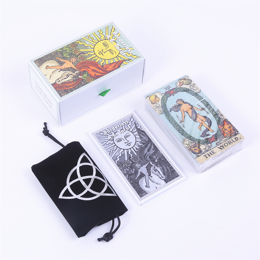 12*7 см Borderless A.E. Таро к – обзор и цена Tarot Deck With Guidebook