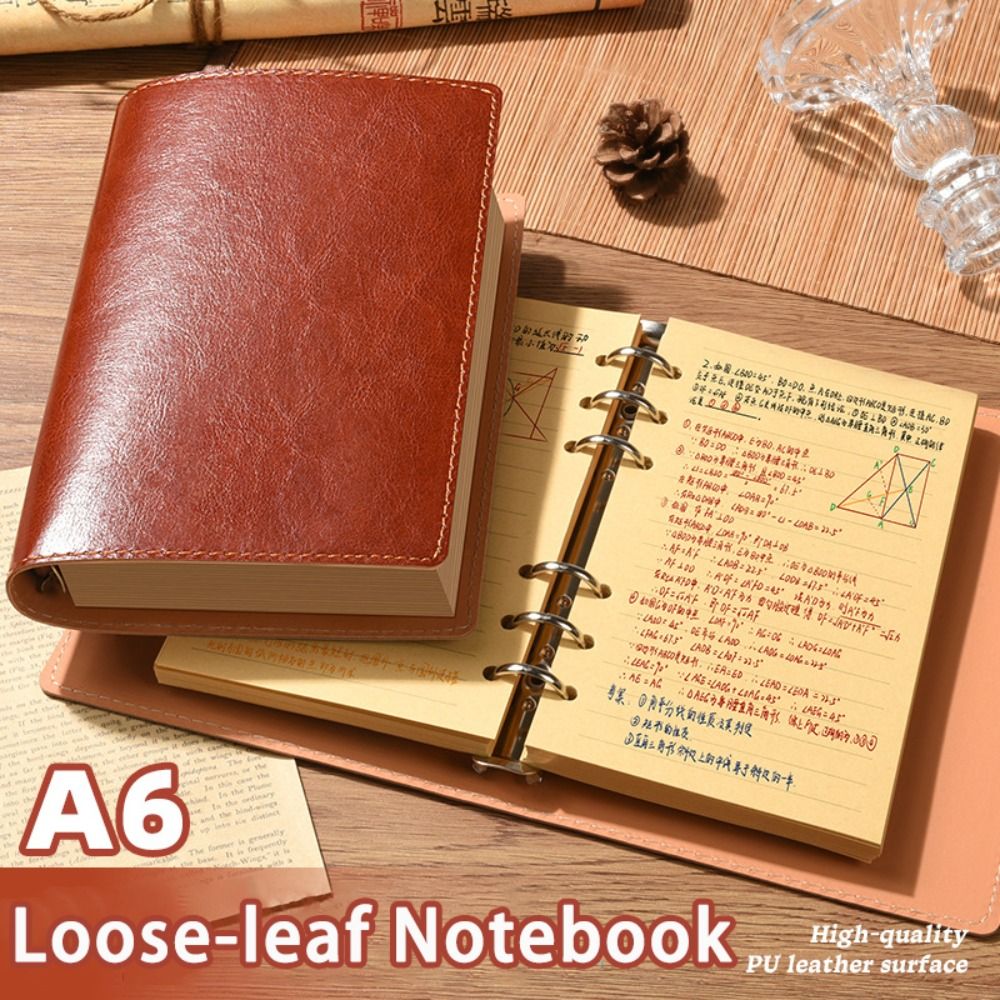 Новый блокнот A5/A6 с отрывным – обзор и цена Vintage Leather Journal Notebook