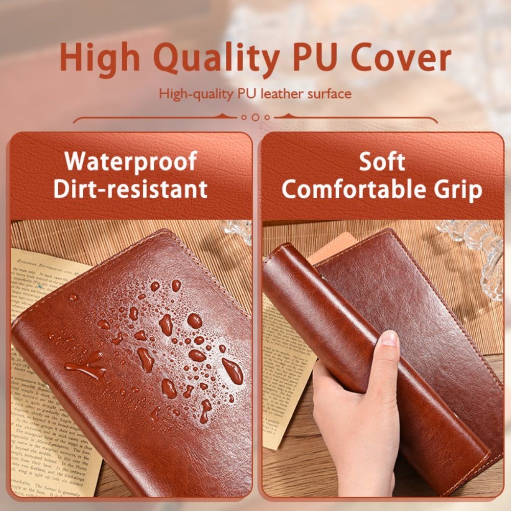 Новый блокнот A5/A6 с отрывным – обзор и цена Vintage Leather Journal Notebook