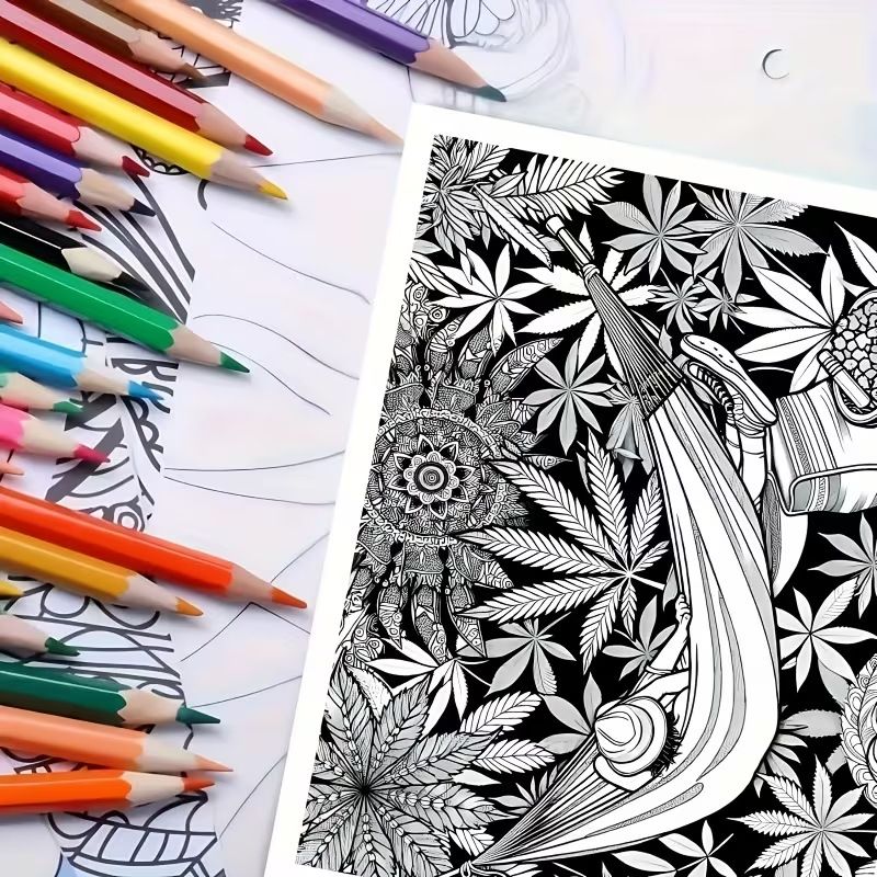 24-страничный стиль мандалы, к – обзор и цена Adult Coloring Book Stress Relief