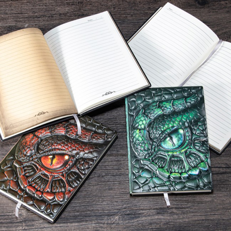 Блокнот A5 с 3D-тиснением в ви – обзор и цена Vintage Leather Journal Notebook